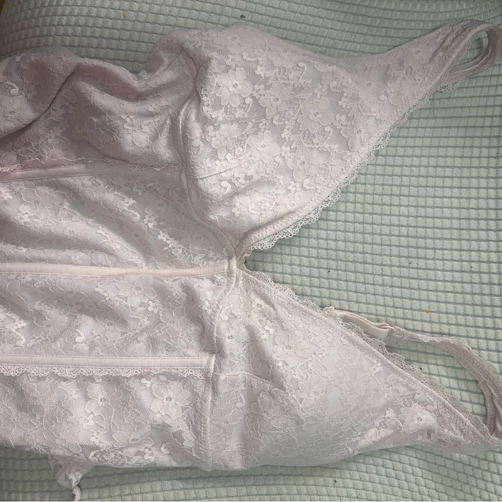 Garage Lace Bra in Light Pink